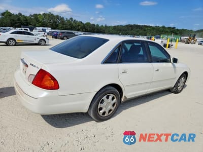 Trzecie zdjęcie samochodu z tyłu: 2000 TOYOTA AVALON XL VIN:4T1BF28BXYU027537 - miniatura