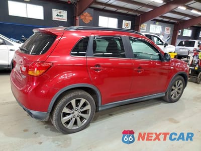Trzecie zdjęcie samochodu z tyłu: 2013 MITSUBISHI OUTLANDER SPORT LE VIN:4A4AR5AU9DE017308 - miniatura