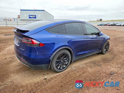 Trzecie zdjęcie samochodu z tyłu: 2019 TESLA MODEL X VIN:5YJXCBE24KF203263 - miniatura