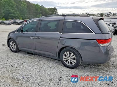 Drugie zdjęcie samochodu z przodu: 2017 HONDA ODYSSEY EXL VIN:5FNRL5H62HB018419 - miniatura