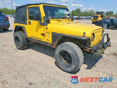 Czwarte zdjęcie samochodu z boku: 2006 JEEP WRANGLER X VIN:1J4FA39S16P761224 - miniatura