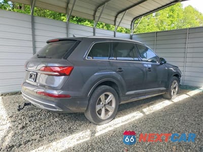 Trzecie zdjęcie samochodu z tyłu: 2021 AUDI Q7 PREMIUM PLUS VIN:WA1LXAF76MD023293 - miniatura