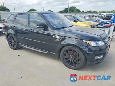 Czwarte zdjęcie samochodu z boku: 2016 LAND ROVER RANGE ROVER SPORT HSE VIN:SALWR2VF8GA638891 - miniatura