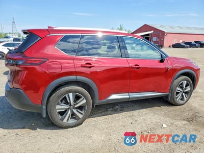Trzecie zdjęcie samochodu z tyłu: 2023 NISSAN ROGUE SL VIN:JN8BT3CBXPW222488 - miniatura
