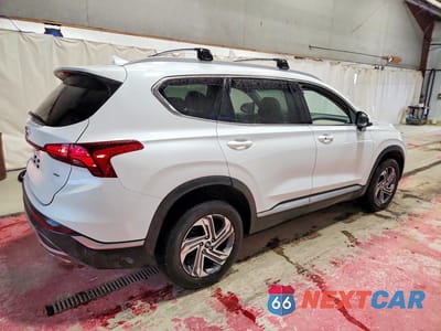 Trzecie zdjęcie samochodu z tyłu: 2022 HYUNDAI SANTA FE SEL VIN:5NMS2DAJXNH406408 - miniatura