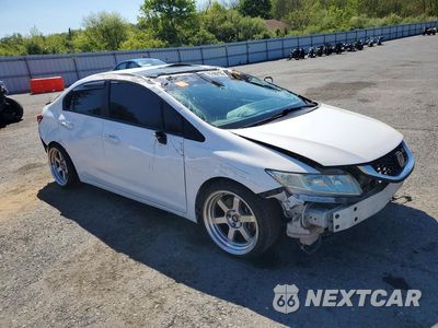 Czwarte zdjęcie samochodu z boku: 2013 HONDA CIVIC SI VIN:2HGFB6E59DH709945 - miniatura
