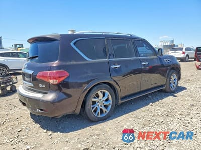 Trzecie zdjęcie samochodu z tyłu: 2011 INFINITI QX56 BASE VIN:JN8AZ2NC2B9300683 - miniatura