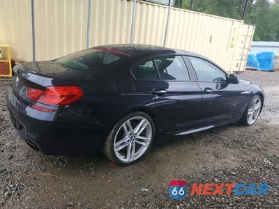 Trzecie zdjęcie samochodu z tyłu: 2015 BMW 650 I GRAN COUPE VIN:WBA6B2C55FD799313 - miniatura