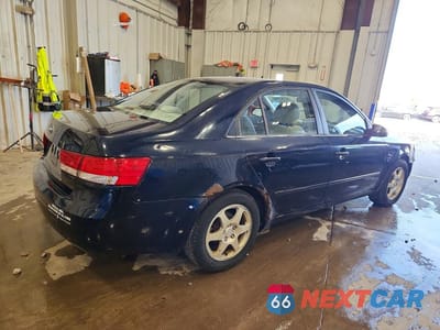 Trzecie zdjęcie samochodu z tyłu: 2006 HYUNDAI SONATA GLS VIN:5NPEU46C16H077331 - miniatura