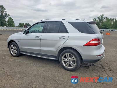 Drugie zdjęcie samochodu z przodu: 2012 MERCEDES-BENZ ML 350 BLUETEC VIN:4JGDA2EB1CA080259 - miniatura