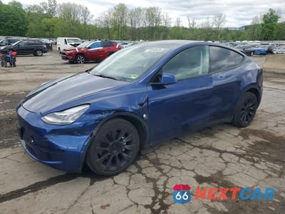 2021 TESLA MODEL Y 5YJYGDEE4MF079643 - główne zdjęcie licytacji z USA - miniatura