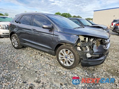 Czwarte zdjęcie samochodu z boku: 2019 FORD EDGE TITANIUM VIN:2FMPK3K97KBC69096 - miniatura
