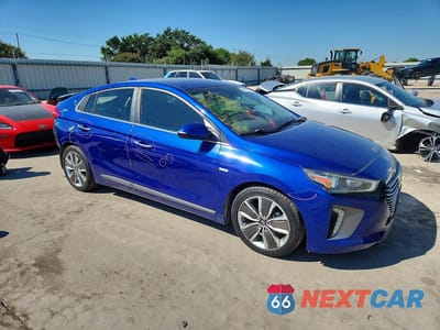 Czwarte zdjęcie samochodu z boku: 2019 HYUNDAI IONIQ LIMITED VIN:KMHC05LC3KU124884 - miniatura