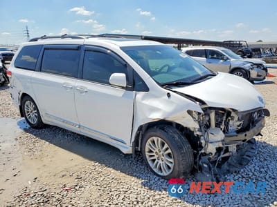 Czwarte zdjęcie samochodu z boku: 2014 TOYOTA SIENNA XLE 8-PASSENGER VIN:5TDYK3DC6ES437458 - miniatura