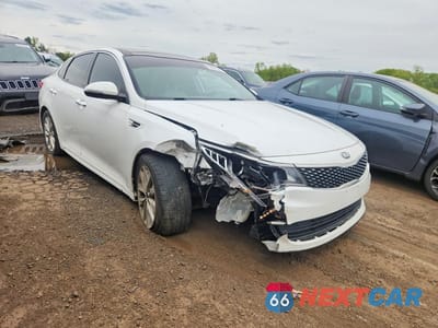 Czwarte zdjęcie samochodu z boku: 2016 KIA OPTIMA EX VIN:5XXGU4L34GG004013 - miniatura