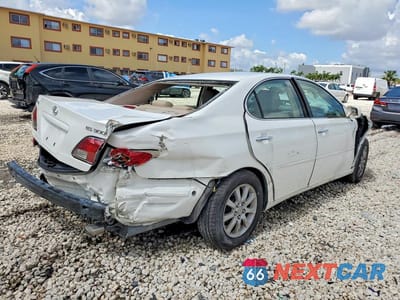 Trzecie zdjęcie samochodu z tyłu: 2003 LEXUS ES 300 VIN:JTHBF30G330148913 - miniatura