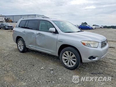 Czwarte zdjęcie samochodu z boku: 2008 TOYOTA HIGHLANDER HYBRID VIN:JTEEW41A982011707 - miniatura