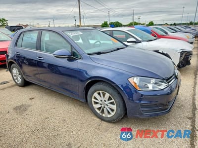 Czwarte zdjęcie samochodu z boku: 2016 VOLKSWAGEN GOLF S VIN:3VW217AU0GM042818 - miniatura