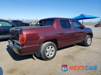 Trzecie zdjęcie samochodu z tyłu: 2011 HONDA RIDGELINE RTS VIN:5FPYK1F41BB010965 - miniatura