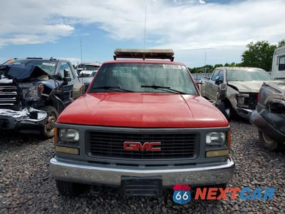 Piąte zdjęcie samochodu w środku: 1995 GMC SIERRA K3500 VIN:1GTHK34K9SZ554419 - miniatura