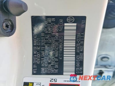 Zdjęcie 12 z 12 samochodu: 2021 TOYOTA CAMRY SE VIN:4T1T11AK8MU439523 - miniatura