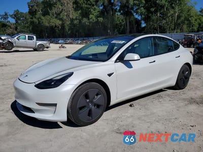 2021 TESLA MODEL 3 5YJ3E1EA0MF989821 - główne zdjęcie licytacji z USA - miniatura