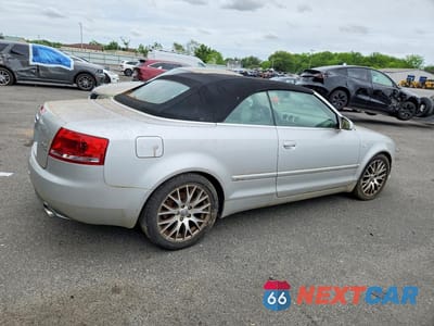 Trzecie zdjęcie samochodu z tyłu: 2009 AUDI A4 2.0T CABRIOLET QUATTRO VIN:WAUDF48H89K004250 - miniatura