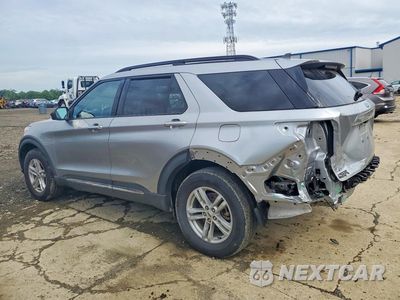 Drugie zdjęcie samochodu z przodu: 2021 FORD EXPLORER XLT VIN:1FMSK8DH0MGB66609 - miniatura