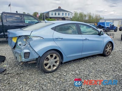 Trzecie zdjęcie samochodu z tyłu: 2012 HYUNDAI ELANTRA LIMITED VIN:KMHDH4AE2CU203329 - miniatura