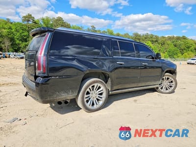 Trzecie zdjęcie samochodu z tyłu: 2018 CADILLAC ESCALADE ESV PREMIUM LUXURY VIN:1GYS4JKJ0JR371420 - miniatura