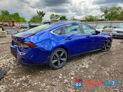 Trzecie zdjęcie samochodu z tyłu: 2023 HONDA ACCORD HYBRID SPORT VIN:1HGCY2F51PA045782 - miniatura