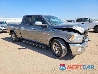 Czwarte zdjęcie samochodu z boku: 2012 DODGE RAM 2500 LARAMIE VIN:3C6TD4FL6CG330615 - miniatura