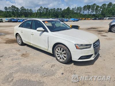Czwarte zdjęcie samochodu z boku: 2014 AUDI A4 PREMIUM VIN:WAUBFAFL4EN002453 - miniatura