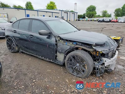 Czwarte zdjęcie samochodu z boku: 2023 BMW M3 COMPETITION VIN:WBS43AY00PFP01785 - miniatura