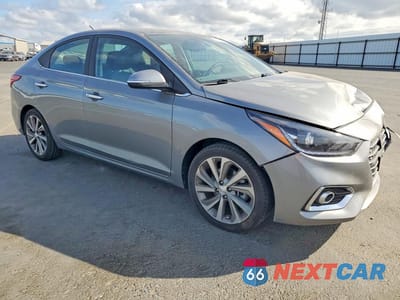 Czwarte zdjęcie samochodu z boku: 2022 HYUNDAI ACCENT LIMITED VIN:3KPC34A66NE157478 - miniatura