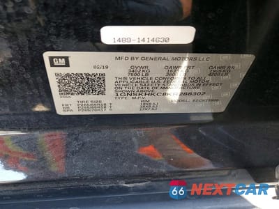 Zdjęcie 12 z 12 samochodu: 2019 CHEVROLET SUBURBAN K1500 LT VIN:1GNSKHKC8KR288302 - miniatura