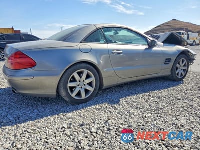 Trzecie zdjęcie samochodu z tyłu: 2003 MERCEDES-BENZ SL 500R VIN:WDBSK75F33F052814 - miniatura