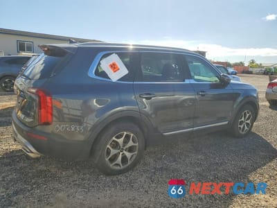 Trzecie zdjęcie samochodu z tyłu: 2020 KIA TELLURIDE EX VIN:5XYP3DHC8LG002833 - miniatura