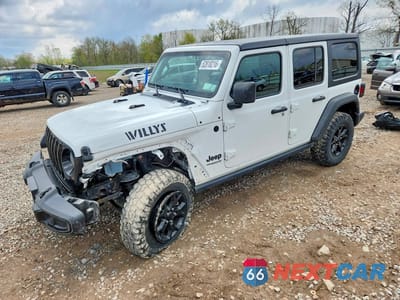 2022 JEEP WRANGLER UNLIMITED SPORT 1C4HJXDG0NW176051 - główne zdjęcie licytacji z USA - miniatura