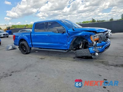Czwarte zdjęcie samochodu z boku: 2021 FORD F150 SUPERCREW VIN:1FTEW1CP9MFA56959 - miniatura