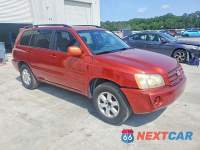 Czwarte zdjęcie samochodu z boku: 2003 TOYOTA HIGHLANDER BASE VIN:JTEGD21A430065228 - miniatura