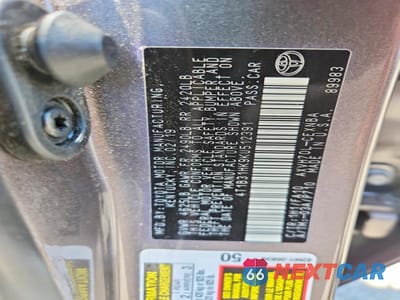 Zdjęcie 13 z 13 samochodu: 2019 TOYOTA CAMRY LE VIN:4T1B31HK9KU512391 - miniatura