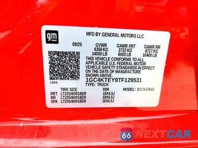 Zdjęcie 13 z 13 samochodu: 2026 CHEVROLET SILVERADO K3500 LT VIN:1GC4KTEY9TF129531 - miniatura