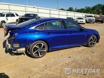 Trzecie zdjęcie samochodu z tyłu: 2022 HONDA ACCORD SPORT SE VIN:1HGCV1F42NA037276 - miniatura