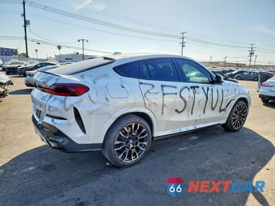 Trzecie zdjęcie samochodu z tyłu: 2024 BMW X6 XDRIVE40I VIN:5UX33EX09R9S37570 - miniatura
