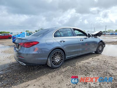 Trzecie zdjęcie samochodu z tyłu: 2024 MERCEDES-BENZ C 300 VIN:W1KAF4GB0RR170732 - miniatura