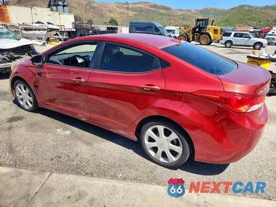 Drugie zdjęcie samochodu z przodu: 2012 HYUNDAI ELANTRA LIMITED VIN:KMHDH4AE5CU479925 - miniatura