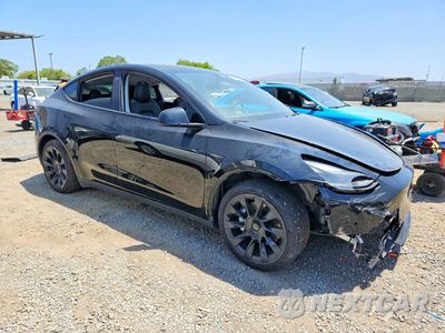 Czwarte zdjęcie samochodu z boku: 2022 TESLA MODEL Y VIN:7SAYGDEE6NF428581 - miniatura