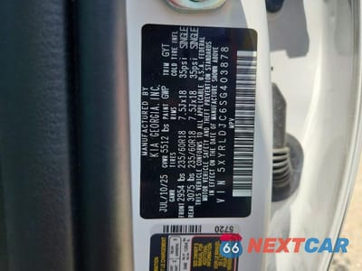 Zdjęcie 13 z 13 samochodu: 2025 KIA SORENTO S VIN:5XYRLDJC6SG403878 - miniatura