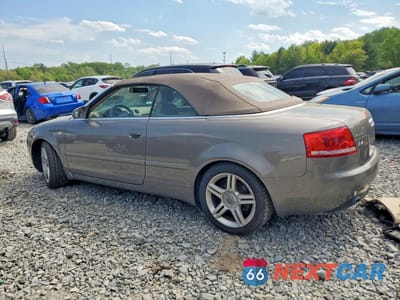 Drugie zdjęcie samochodu z przodu: 2007 AUDI A4 2.0T CABRIOLET QUATTRO VIN:WAUDF48H27K029867 - miniatura